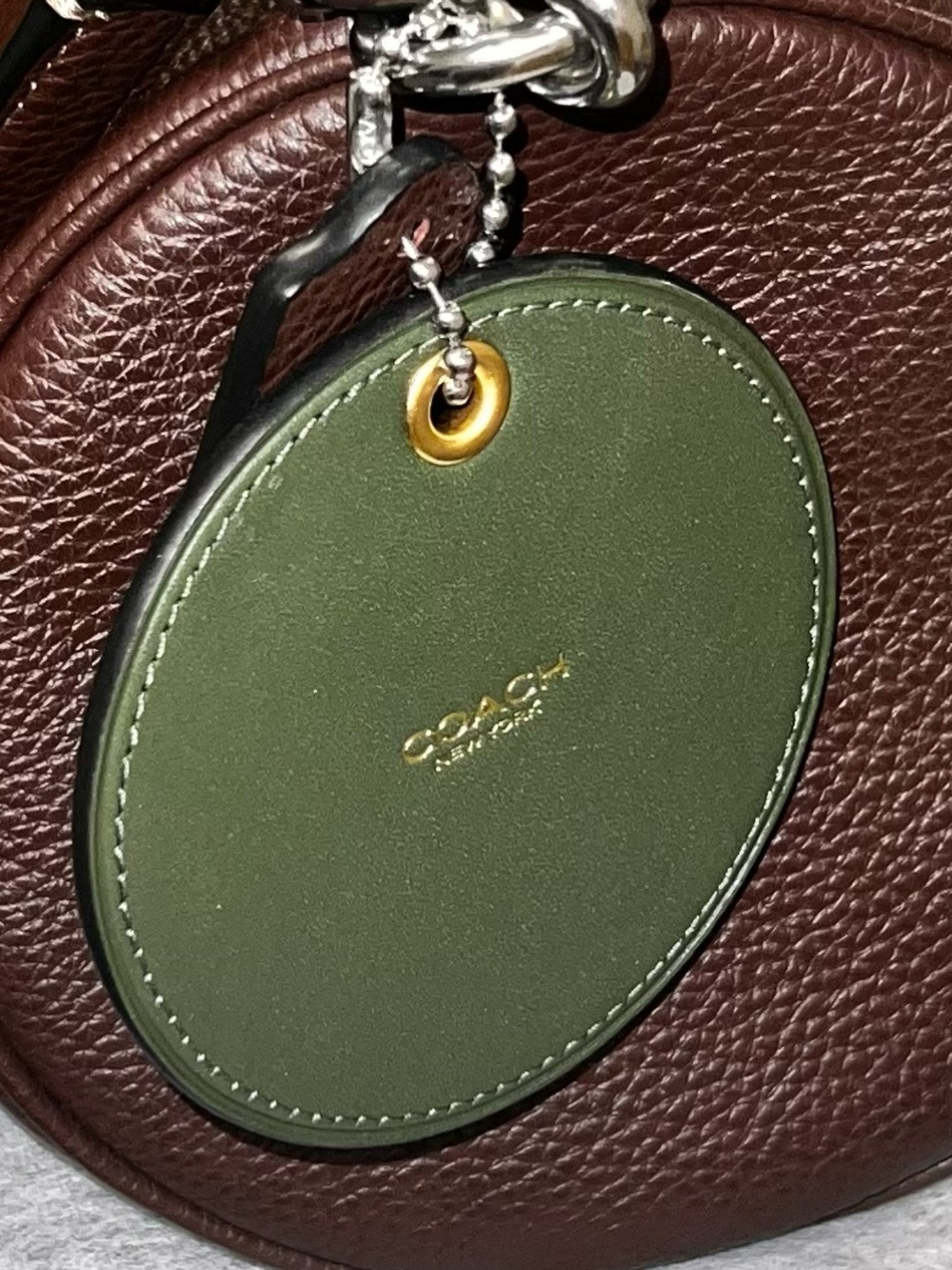 COACH coasters up crafted charm Green